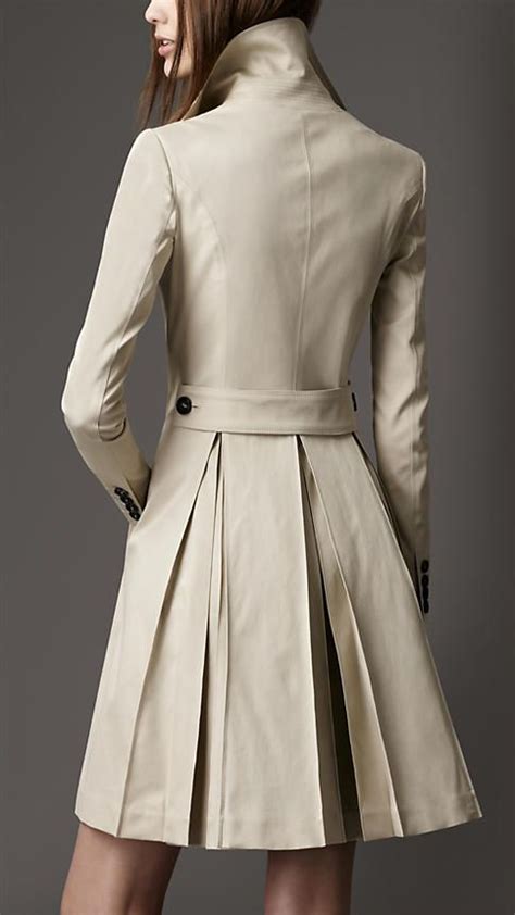 burberry trench coat online india|Burberry pleated trench coat.